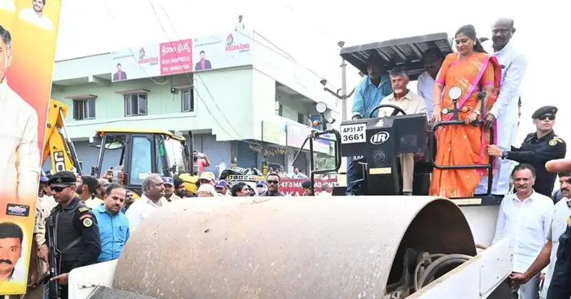 Andhra Pradesh Special Plan in Road Maintenance